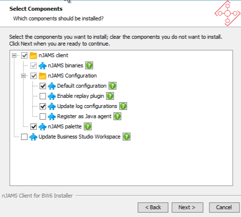 Select components