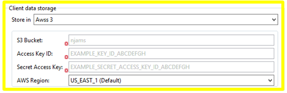 AWS S3 bucket