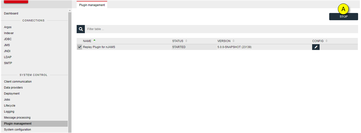 Stop plugin