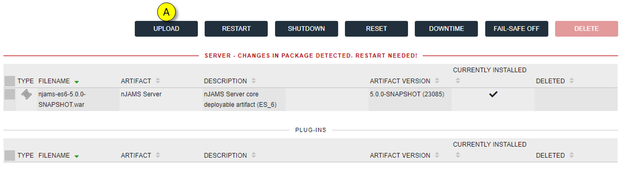 Upload plugin
