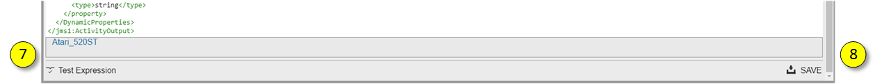Test expression