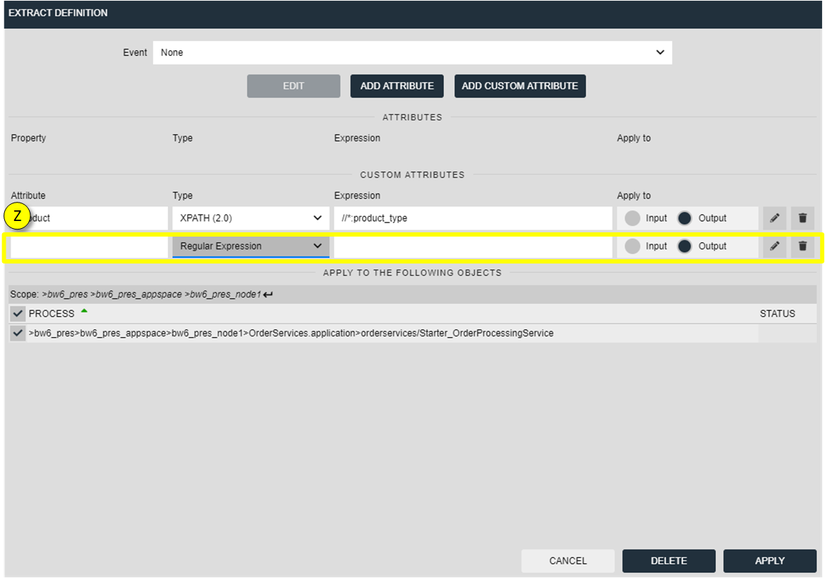 Conditional Extracts