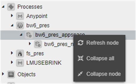 Context menu