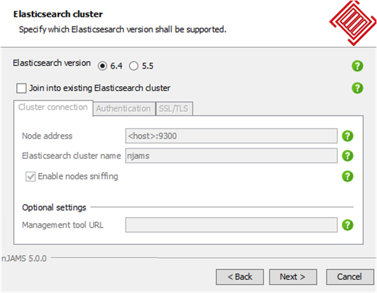 ES Cluster connection