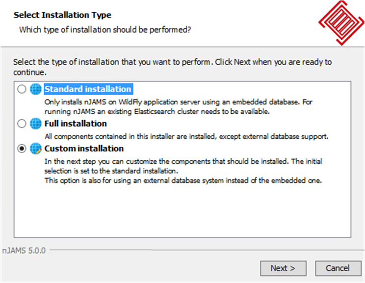 Custom installation