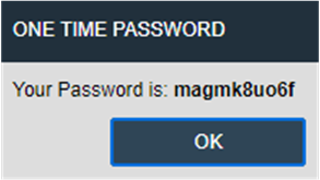 One time password