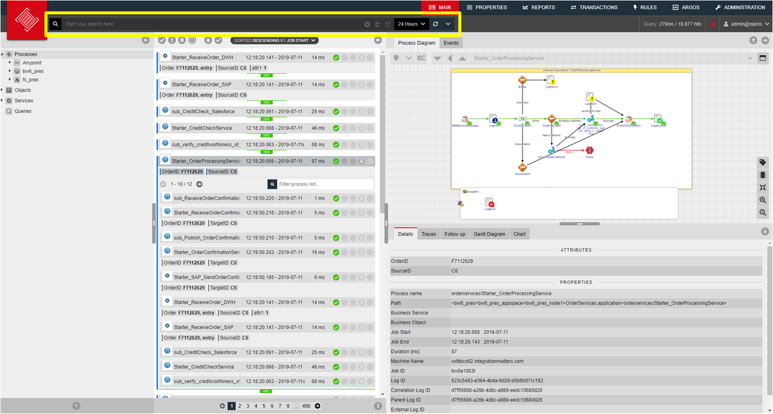 Query section