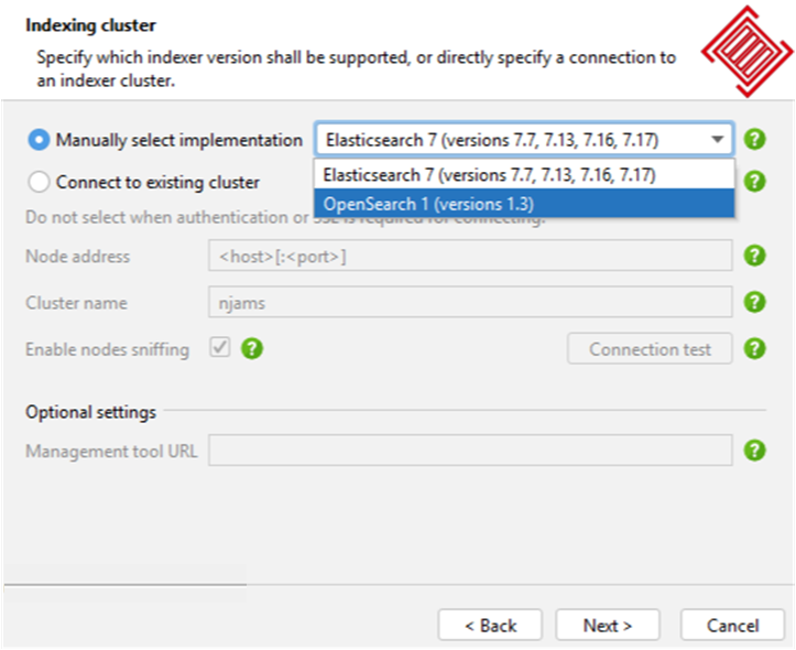 ES Cluster connection