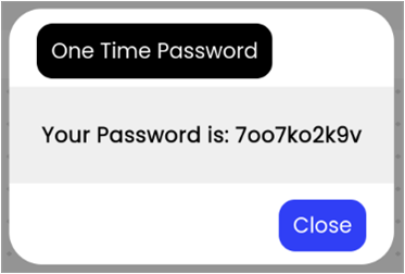 One time password