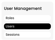 Select user management