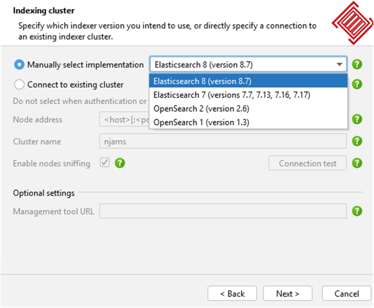 ES Cluster connection