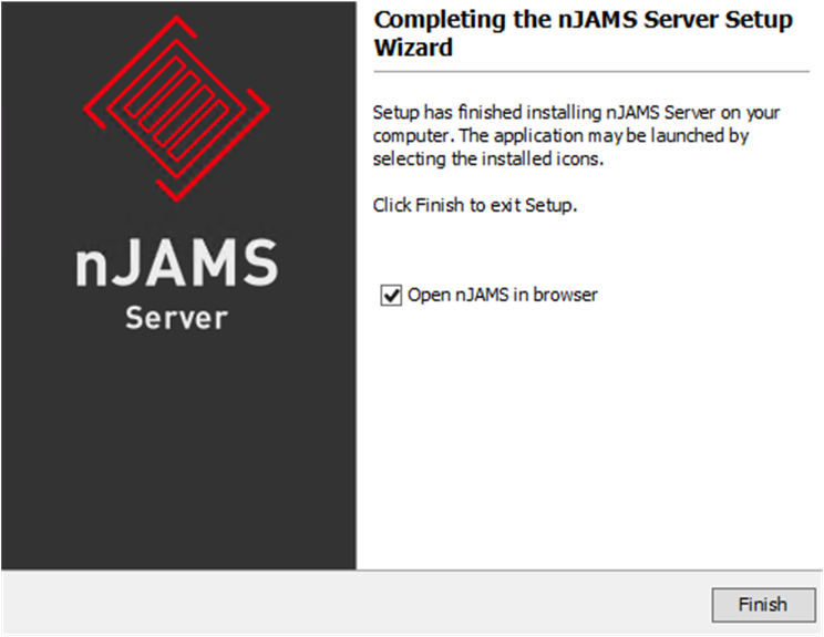 Open nJAMS instance